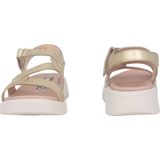 Wonders - Cordelia - Dames Sandaal - Zwart - Leer - Klittenbandsluiting