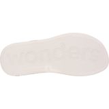 Wonders - Cordelia - Dames Sandaal - Zwart - Leer - Klittenbandsluiting