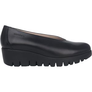 Wonders Fly - Instapper - Zwart - Gladde Leren Schoen