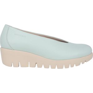 Wonders Fly - Dames Instapper - Blauw - Gladde Leren Schoen