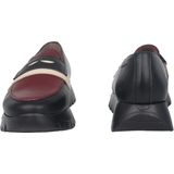 Wonders Materia - dames moccasin - zwart - MATERIA platte mocassin