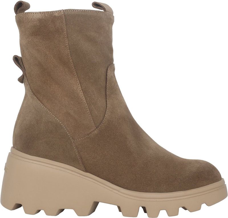 Wonders - Leeds - Dames Laars - Bruin - Suède - Ritssluiting