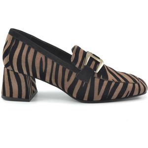 Pedro Miralles - 25341 - Pumps - Zwart - Zebra Acero