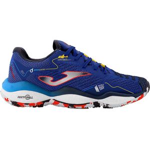 Joma Smash-serie, herenschoenen, Zwart Blauw, 42 EU Ancho