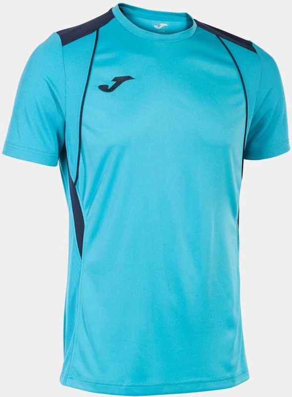 Joma - Championship VII - T-shirt - Blauw - Korte Mouwen