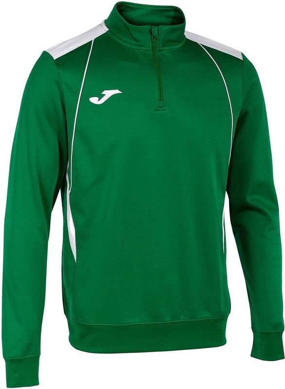 Joma Championship Vii Sweatshirt Met Halve Rits Groen Man