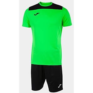 Joma - Phoenix II - Sportset - Fluor Groen/Zwart - Ademend