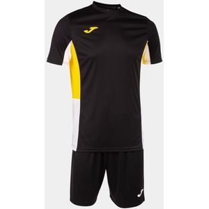 Joma - Danubio II - Sportset - Zwart - Heren/Junior - T-shirt en Shorts