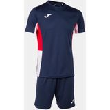 Joma - Danubio II - Sportset - Navy/Rood/Wit - Ademend en Licht