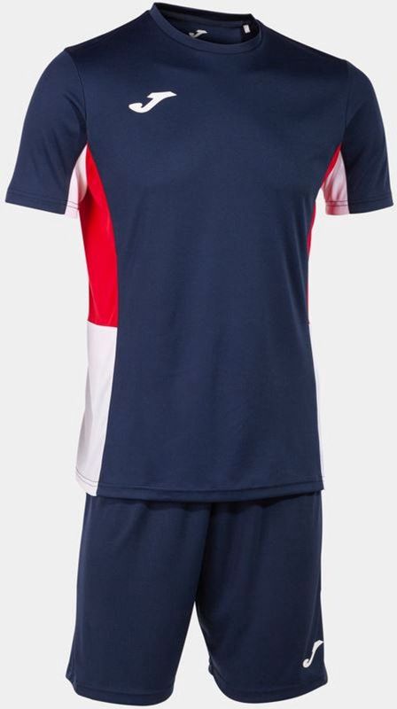 Joma - Danubio II - Sportset - Navy/Rood/Wit - Ademend en Licht