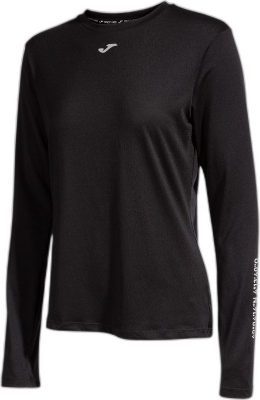 Joma R-nature T-shirt Met Lange Mouwen Zwart 12-14 Years Meisjes