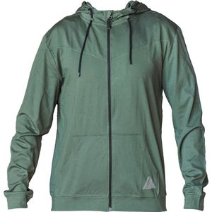 Joma Indoor Gym Zip-Up Hoodie 102970-477, Mannen, Groen, Sweatshirt, maat: S