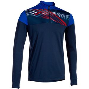 Joma Elite X Sweatshirt Met Halve Rits Blauw Man