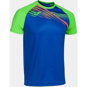 Men's sports t-shirt joma elite x royal-fluor green