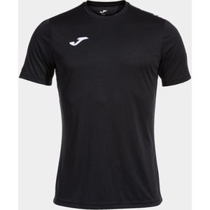 Joma - Olimpiada - T-shirt - Zwart - Korte Mouwen - Man
