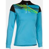 Joma Elite X Sweatshirt Met Halve Rits Blauw 12-14 Years Meisjes