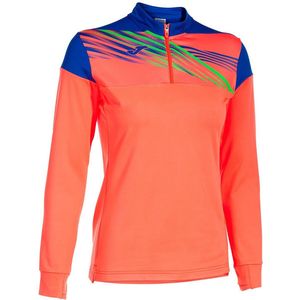 Joma - Elite X - Dames Sweatshirt - Hardloopshirt - Halve Rits