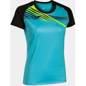 Joma Elite X T-shirt Met Korte Mouwen Blauw M Vrouw