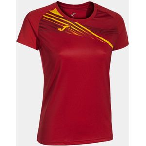 T-shirt - Kort - Rood - Polyester/Elastaan