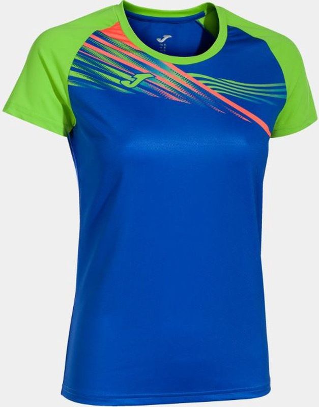 Joma - Elite X - Dames-T-shirt - Korte Mouwen - Lichtgewicht - Ademend