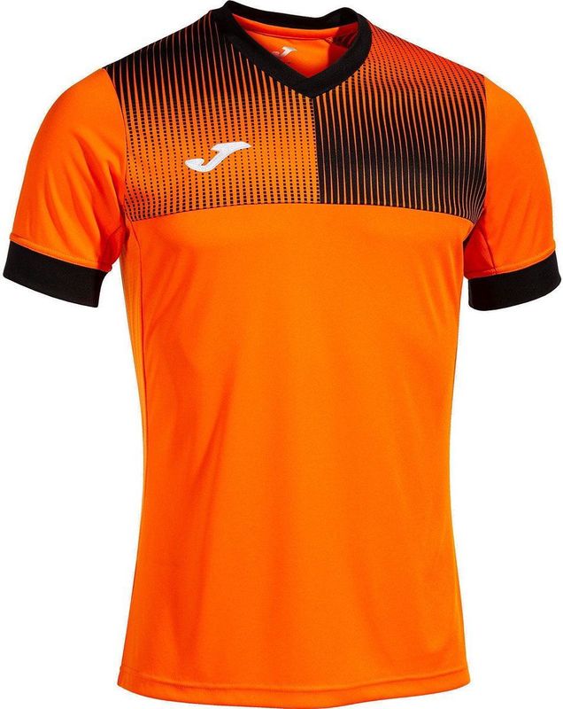 Joma Eco Supernova Shirt Korte Mouw Heren - Orange Zwart