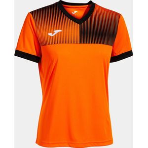 Women's t-shirt joma eco supernova orange-black
