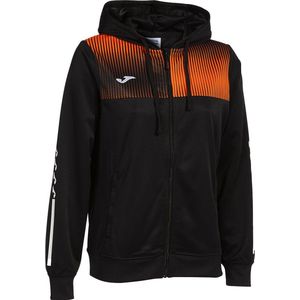 Joma Sweatshirt Met Rits Zwart Vrouw