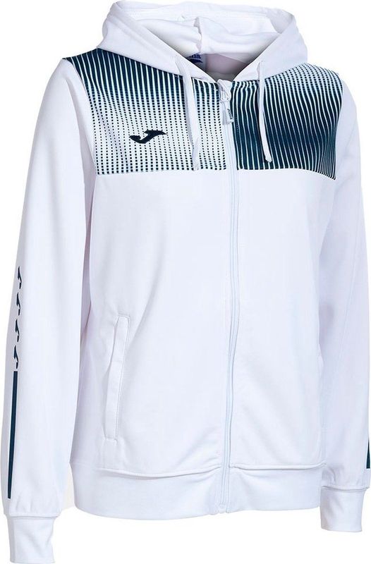 Joma Sweatshirt Met Rits Wit Vrouw