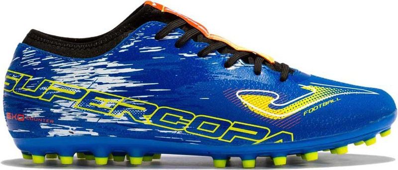 Joma - Supercopa Ag - Voetbalschoenen - Blauw - Exo Counter - Zool met Stippen