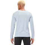 Nnormal - Merino T-shirt - Blauw - Lange Mouwen