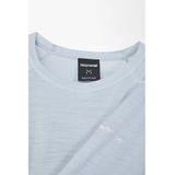 Nnormal - Merino T-shirt - Blauw - Lange Mouwen