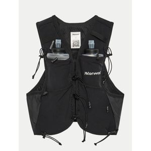 Nnormal - Trail / Running rugzakken en riemen - Race Vest Black voor Unisex van Nylon - Maat XL - Zwart