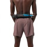 Nnormal - Race Shorts Albergini - Korte Broeken - Bordeauxrood - Lichtgewicht