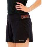 NNormal Womens Race Shorts Hardloopshort (Dames |zwart)