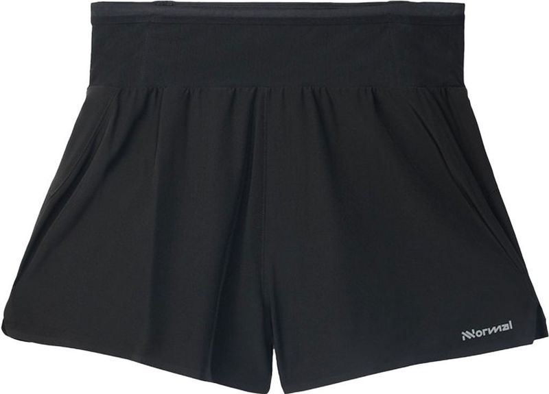 NNormal Womens Race Shorts Hardloopshort (Dames |zwart)