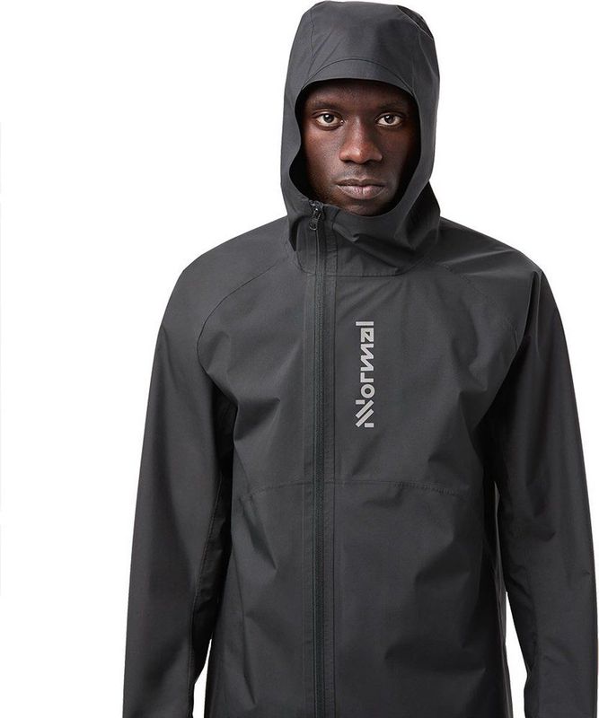 Nnormal - Trail Rain Jacket - Waterdicht Jasje - Zwart