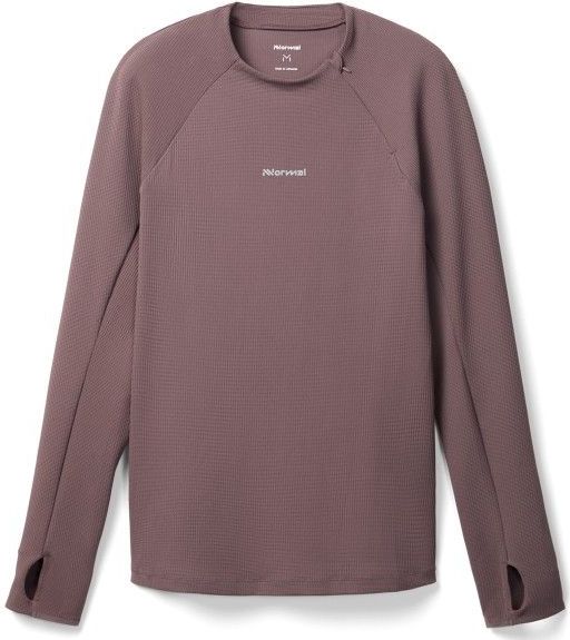 NNormal - Trail Long Sleeve - Technisch Shirt - Paars - 180+ Gram