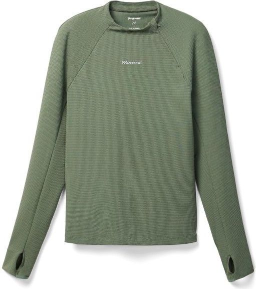 NNormal | Trail Long Sleeve | Dames | 180+ Gram | Dark Green | L -