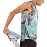 Nnormal - Race Tank - Grijs - Sporttop