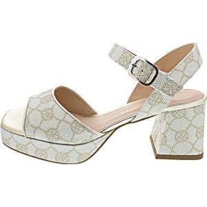 Unisa Ney 23 evm white dames sandalen gekleed