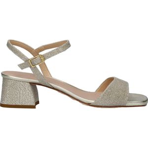Unisa - Kirk - Dames Pump - Goud - Textiel - Glitter-afwerking