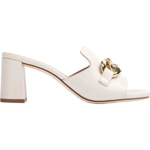 Unisa - MECER_NS - Slippers - Offwhite - Kunstleer