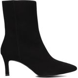 Unisa Loman Enkellaarsjes - Enkelboots met rits - Dames - Zwart