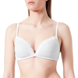 Women'secret Lovely zwangerschapsbeha, driehoekig, gevuld, grijs, damesbeha, Medium Grijs