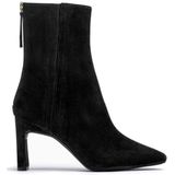 Unisa WADIX KS BLACK dames enkellaarzen gekleed zwart