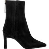 Unisa WADIX KS BLACK dames enkellaarzen gekleed zwart