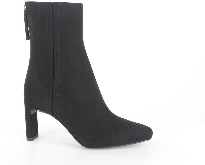 Unisa WADIX KS BLACK dames enkellaarzen gekleed zwart