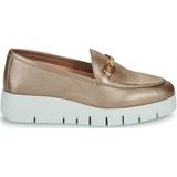 Unisa Famo loafer van geitenleer met metallic finish