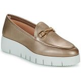 Unisa Famo loafer van geitenleer met metallic finish