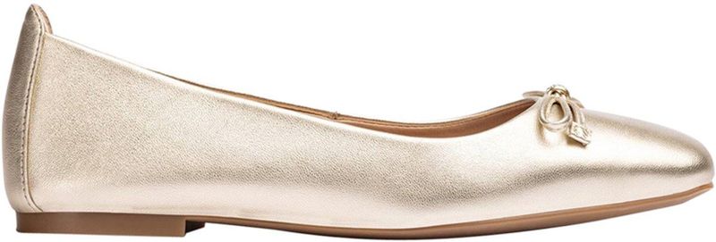 Unisa - Basmi - Ballerina's - Goud - Leer